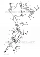 OIL COOLER for Yamaha XJN 1996