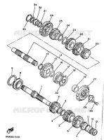 TRANSMISSION for Yamaha XJ 1990
