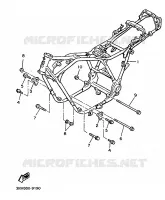 FRAME for Yamaha XJ 1990