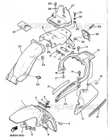 FENDER for Yamaha XJ 1990