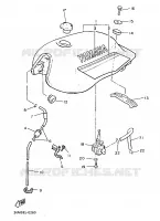 FUEL TANK for Yamaha XJ 1990