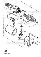STARTER MOTOR for Yamaha XJ 1990