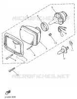 HEADLIGHT for Yamaha XJ 1990