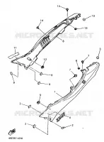SIDE COVER for Yamaha XJN 1994