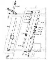 FRONT FORK for Yamaha XJN 1994