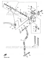 FRONT MASTER CYLINDER for Yamaha XJN 1994