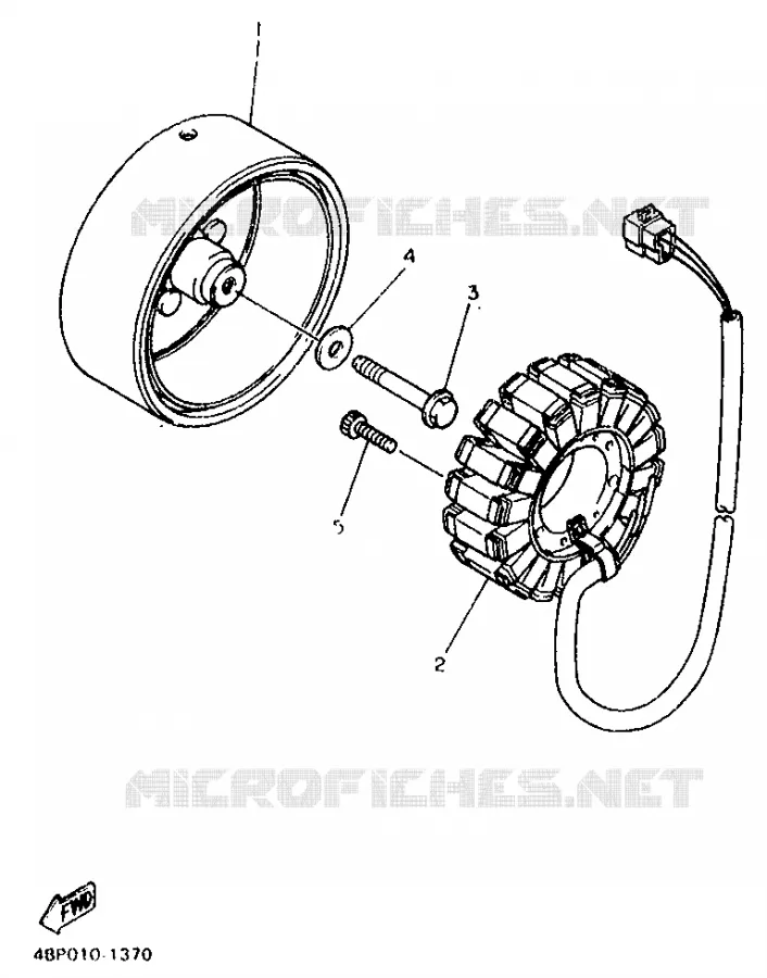IGNITION Yamaha MOTO 600 1999 XJS DIVERSION  XJ600S