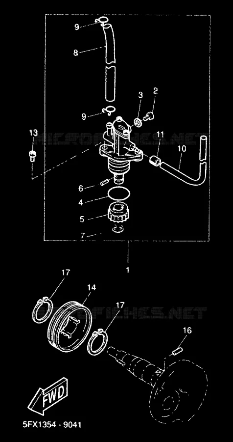 OIL PUMP Yamaha SCOOTER 50 2000 NEXT GENERATION  CW50RS