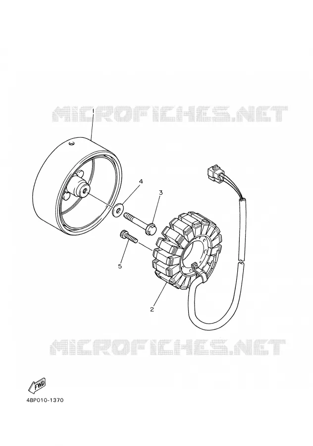 IGNITION Yamaha MOTO 600 1997 XJS DIVERSION  XJ600S'97