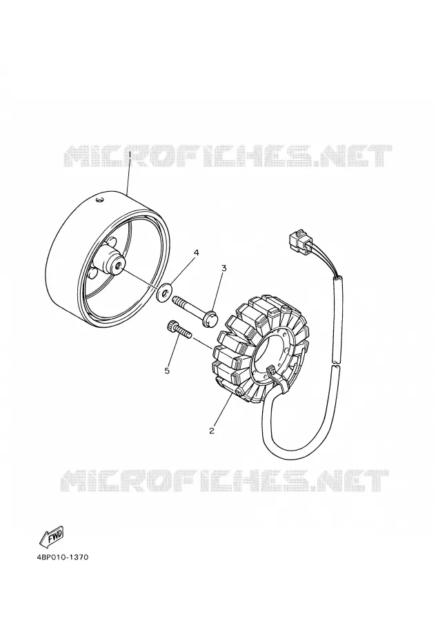 IGNITION Yamaha MOTO 600 1997 XJS DIVERSION  XJ600S