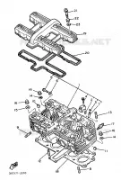CYLINDER HEAD  for Yamaha XJ 1987