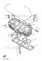 CYLINDER for Yamaha XJ 1987