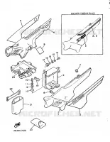 SIDE COVER for Yamaha XJ 1987