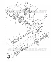 FINAL DRIVE SHAFT / GEAR COUPLING for Yamaha XJ 1987