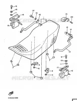 SEAT for Yamaha XJ 1987