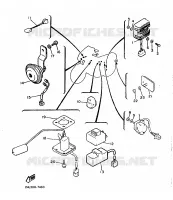 ELECTRICAL 1 for Yamaha XJ 1987