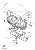 CYLINDER for Yamaha XJ 1987