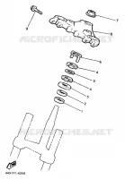 STEERING for Yamaha XJ 1987