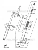 FRONT FORK for Yamaha XJ 1987