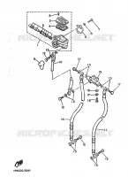 FRONT MASTER CYLINDER for Yamaha XJ 1987