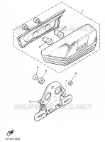 TAIL LIGHT for Yamaha XJ 1987