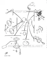 ELECTRICAL 1 for Yamaha XJ 1987