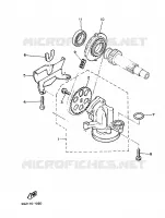 OIL PUMP for Yamaha XJ 1987
