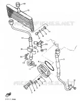 OIL COOLER for Yamaha XJ 1987