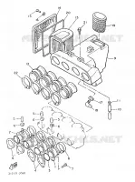 INTAKE for Yamaha XJ 1987