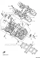 CYLINDER HEAD  for Yamaha DIVERSION 1995