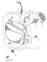 HEADLIGHT for Yamaha DIVERSION 1995