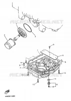 OIL FILTER for Yamaha DIVERSION 1995