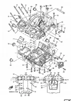 CRANKCASE for Yamaha DIVERSION 1998