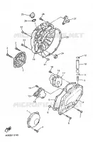 COVER   ENGINE 1 for Yamaha DIVERSION 1998