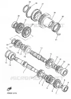 TRANSMISSION for Yamaha DIVERSION 1998