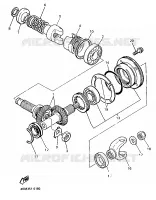 CROSS SHAFT for Yamaha DIVERSION 1998