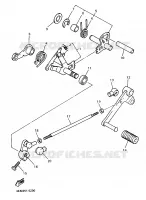 GEAR SHIFT SHAFT / LEVER for Yamaha DIVERSION 1998