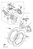 FRONT BRAKE CALIPER for Yamaha DIVERSION 1998