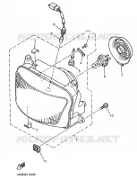 HEADLIGHT for Yamaha DIVERSION 1998