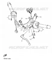 SWITCH / LEVER for Yamaha DIVERSION 1998
