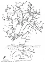FENDER for Yamaha DIVERSION 1998