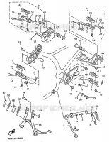 STAND / FOOTREST for Yamaha DIVERSION 1998