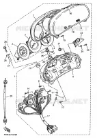 SPEEDOMETER for Yamaha DIVERSION 1998