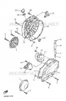 COVER   ENGINE 1 for Yamaha DIVERSION 1998