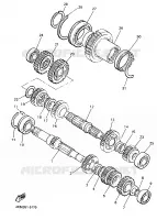 TRANSMISSION for Yamaha DIVERSION 1998