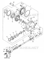 FINAL DRIVE SHAFT / GEAR COUPLING for Yamaha DIVERSION 1998