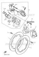 FRONT BRAKE CALIPER for Yamaha DIVERSION 1998