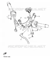 SWITCH / LEVER for Yamaha DIVERSION 1998