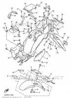FENDER for Yamaha DIVERSION 1998