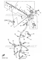 FRONT MASTER CYLINDER for Yamaha DIVERSION 1998